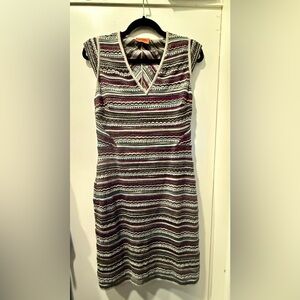 Missoni Multicolor Striped Dress with lining